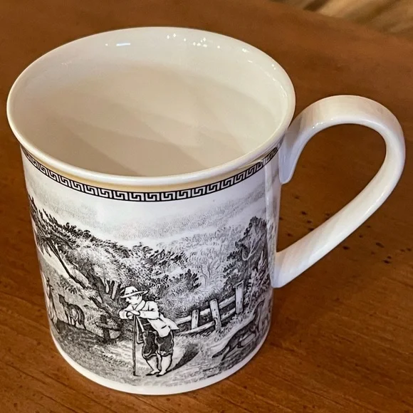 Audun Ferme Coffee Mug by Villeroy & Boch - Premium Porcelain - Made in Germany - Dishwasher and Microwave Safe - 10 Ounce Capacity[並行輸入品